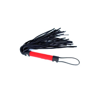 Флоггер DS Fetish Flogger black/red suave - Інтернет-магазин спільних покупок ToGether