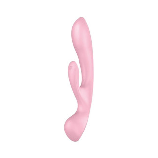 Вібратор-кролик Satisfyer Triple Oh Pink - Інтернет-магазин спільних покупок ToGether