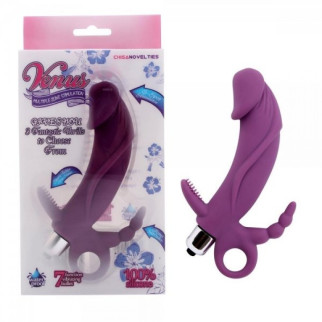 Масажер простати Chisa Venus Multiple stimulator purple 13 см*3 см - Інтернет-магазин спільних покупок ToGether