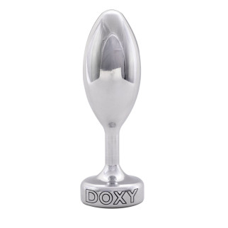 Металева анальна пробка DOXY Butt Plug SMOOTH, гладенька, діаметр 3,3 см - Інтернет-магазин спільних покупок ToGether