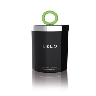 Масажна свічка LELO Massage Candle Snow Pear & Cedarwood, соєвий віск, 36 годин горіння - Інтернет-магазин спільних покупок ToGether