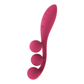 Мультивібратор SATISFYER TRI BALL 1 RED - Інтернет-магазин спільних покупок ToGether