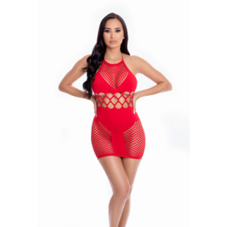 Сукня з откритою спиною  GIRL GONE BAD DRESS RED, OS - Інтернет-магазин спільних покупок ToGether