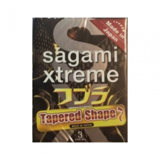 Супертонкі латексні презервативи Sagami Xtreme Cobra 3шт - Інтернет-магазин спільних покупок ToGether