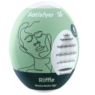 Самозмащувальний мастурбатор Satisfyer Masturbator Egg RIFFLE - Інтернет-магазин спільних покупок ToGether