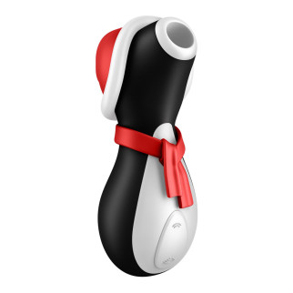 Вакуумний кліторальний стимулятор Satisfyer Penguin Holiday Edition, у шапочці та шарфі - Інтернет-магазин спільних покупок ToGether