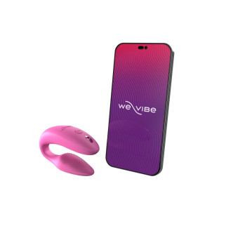 Смарт-вібратор для пар We-Vibe Sync 2 Rose, 10 віброрежимів, пульт ДК - Інтернет-магазин спільних покупок ToGether