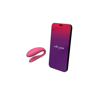 Смарт-вібратор для пар We-Vibe Sync Lite Pink, 10 віброрежимів, можна поєднувати з проникним сексом - Інтернет-магазин спільних покупок ToGether