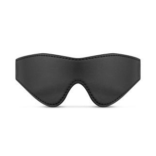 Маска Bedroom Fantasies: Faux Leather Blindfold, чорна - Інтернет-магазин спільних покупок ToGether