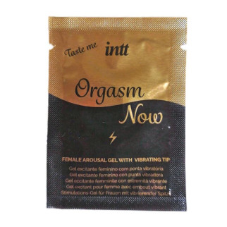 Пробник збуджувального гелю-вібратора для клітора 2-в-1 Intt Orgasm Now (2 мл) - Інтернет-магазин спільних покупок ToGether