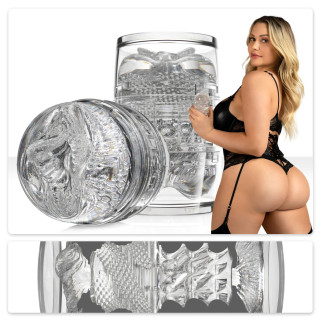 Мастурбатор Fleshlight Quickshot Mia Malkova, зі зліпком попки та вагіни, компактний, для пар та мін - Інтернет-магазин спільних покупок ToGether