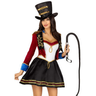 Костюм циркачки Leg Avenue Ringmaster Costume M, сукня, капелюх - Інтернет-магазин спільних покупок ToGether