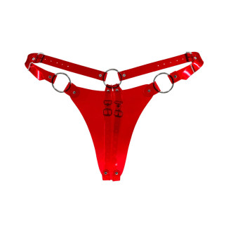 Трусики класичні Feral Feelings - String Bikini Red Trasparent - Інтернет-магазин спільних покупок ToGether