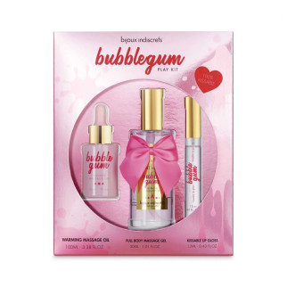 Подарунковий набір косметики Bijoux Indiscrets Bubblegum Play Kit, масажна олія, гель, блиск - Інтернет-магазин спільних покупок ToGether