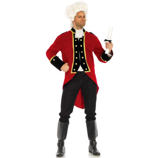 Чоловічий костюм капітана M/L, Leg Avenue, 2 предмети, червоний - Інтернет-магазин спільних покупок ToGether