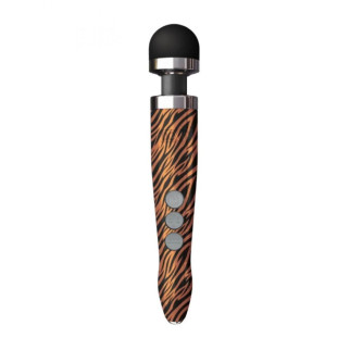 Масажер-мікрофон Doxy Die Cast 3R Wand Vibrator Tiger, тигровий - Інтернет-магазин спільних покупок ToGether