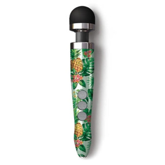 Масажер-мікрофон Doxy Die Cast 3R Wand Vibrator Pineapple, з ананасами, зелений - Інтернет-магазин спільних покупок ToGether