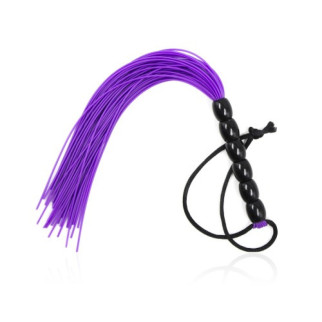Міні флогер DS Fetish, чорний/фіолетовий - Інтернет-магазин спільних покупок ToGether