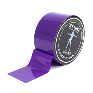 Стрічка бондажна фіолетова 15 м My Love - Інтернет-магазин спільних покупок ToGether
