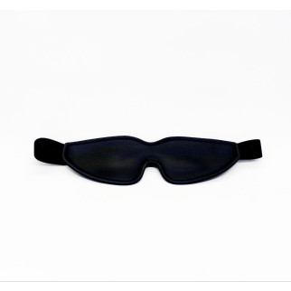 Маска екошкіра з вирізом Blindfold, чорна - Інтернет-магазин спільних покупок ToGether