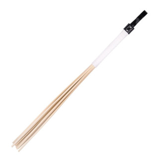 Розги дерев'яні з ротанга DS Fetish на 8 палиць, біла ручка, 60см - Інтернет-магазин спільних покупок ToGether
