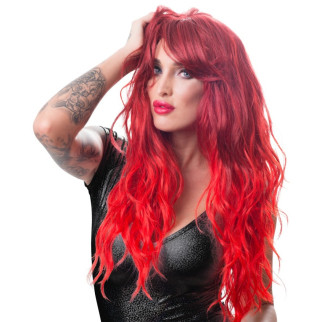 Перука Wig red wavy long, червоний - Інтернет-магазин спільних покупок ToGether