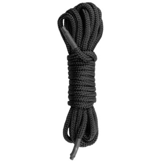 Бондажна мотузка Easytoys, нейлонова, чорна, 5 м - Інтернет-магазин спільних покупок ToGether