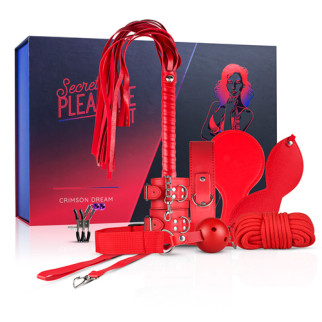 Набір БДСМ Secret pleasure Chest Crimson Dream червоний - Інтернет-магазин спільних покупок ToGether