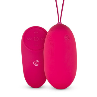 Віброяйце XL Easytoys, з дистанційним пультом, силіконове, рожеве, 8 х 3.8 см - Інтернет-магазин спільних покупок ToGether