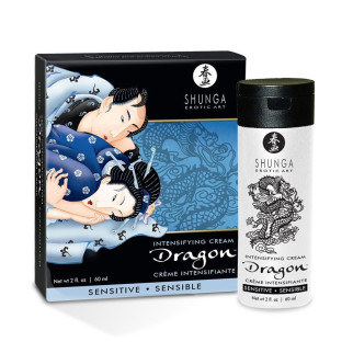 Стимулювальний крем для пар Shunga SHUNGA Dragon Cream SENSITIVE (60 мл) ніжніший ефект - Інтернет-магазин спільних покупок ToGether