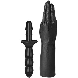 Рука для фістингу Doc Johnson Titanmen The Hand with Vac-U-Lock Compatible Handle, діаметр 6,9 см - Інтернет-магазин спільних покупок ToGether