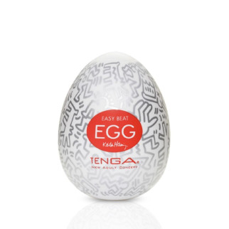 Мастурбатор-яйце Tenga Keith Haring Egg Party - Інтернет-магазин спільних покупок ToGether