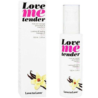 Масажна олія Love To Love - Love Me Tender, Vanille (100 мл), аромат ванілі, без парабенів - Інтернет-магазин спільних покупок ToGether