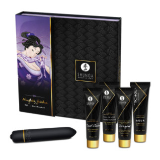 Набір збудливої косметики + віброкуля Shunga NAUGHTY GEISHA COLLECTION 31ML - Інтернет-магазин спільних покупок ToGether