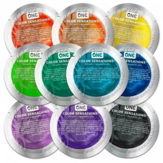 Презервативи One Color Sensation, 5 штук - Інтернет-магазин спільних покупок ToGether