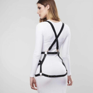 Портупея жіноча Bijoux Indiscrets Arrow Dress Harness Black - Інтернет-магазин спільних покупок ToGether