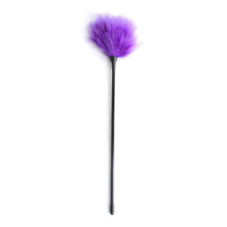 Пірьячко  фіолетове на довгій ручці 40см - Інтернет-магазин спільних покупок ToGether