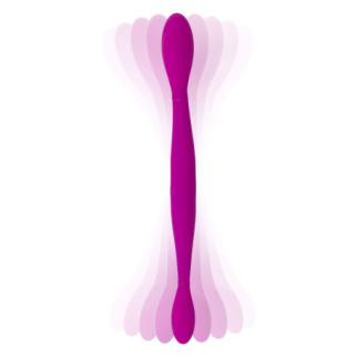 Вібратор подвійний нереалістичний TOY JOY Infinity фіолетовий, 37 х 3.5 см - Інтернет-магазин спільних покупок ToGether