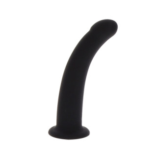 Фалоімітатор страпон Taboom Strap-On Dong Medium чорного кольору, 14 см х 3.3 см - Інтернет-магазин спільних покупок ToGether