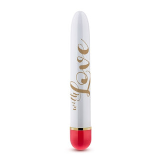 Вібратор Дамський пальчик Blush Love, біло-червоний, 14.5 х 2.5 см - Інтернет-магазин спільних покупок ToGether