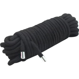 Бондажна мотузка, бавовняна, чорна, 10 м - Інтернет-магазин спільних покупок ToGether