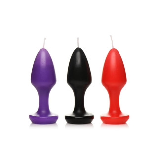 Свічки у формі пробки масажні Kink Inferno Butt Plug Druipkaarsen - Інтернет-магазин спільних покупок ToGether