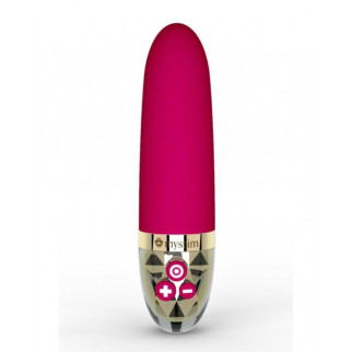 Вібратор вагінальний Mystim Sleak рожевий, 14.5 см х 3.6 см - Інтернет-магазин спільних покупок ToGether