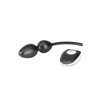 Вагінальні кульки з вібрацією та електростимулцією Mystim чорні, 20.8 х 3.6 см - Інтернет-магазин спільних покупок ToGether