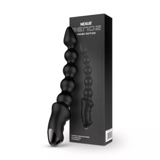 Анальна ялинка з вібрацією Nexus Bendz чорна, 29.2 х 3.6 см - Інтернет-магазин спільних покупок ToGether