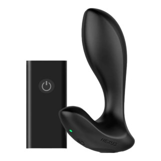 Анальна пробка з вібрацією та дистанційним пультом Nexus Duo Plug чорна, 9.8 х 3.3 см - Інтернет-магазин спільних покупок ToGether