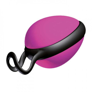 Вагінальна кулька JOY Division, рожево-чорна, 3.7 см - Інтернет-магазин спільних покупок ToGether