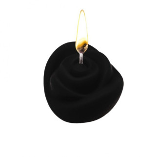 Низькотемпературна свічка Lockink у вигляді троянди, чорна - Інтернет-магазин спільних покупок ToGether