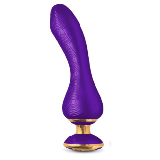 Вібратор Shunga Sanya з ручкою та підсвічуванням, фіолетовий, 18.5 см х 3.8 см - Інтернет-магазин спільних покупок ToGether