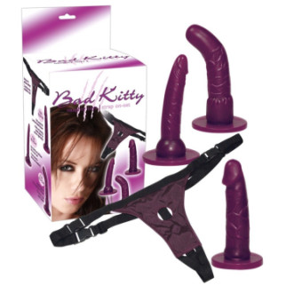 Жіночий страпон Bad Kitty Naughty toys - Інтернет-магазин спільних покупок ToGether